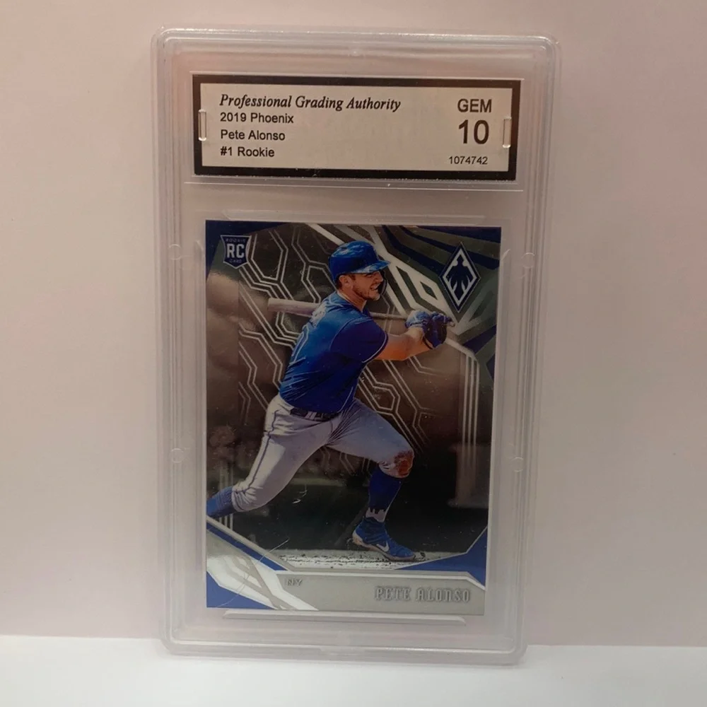 2019 Panini Phoenix Pete Alonso Mets RC #1 (MISC8)